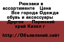 Рюкзаки в ассортименте › Цена ­ 3 500 - Все города Одежда, обувь и аксессуары » Другое   . Пермский край,Кизел г.